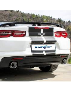 Silencieux échappement Inox sorties D+G X-Race 110mm Chevrolet Camaro V6 Cabriolet 2