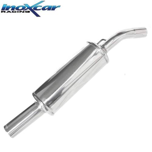 Silencieux échappement Inox 1 sortie Ronde 80mm Ford Fiesta ST 150