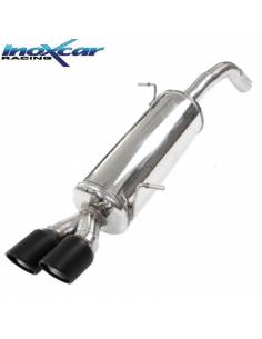 Silencieux échappement Inox sorties X-Race Black 2x80mm Ford Fiesta MK7 ST 182cv