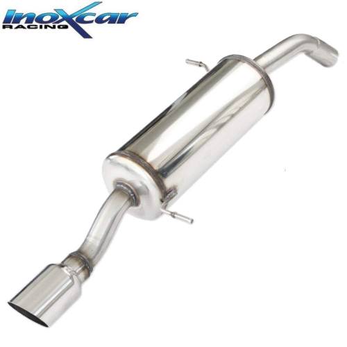Silencieux échappement Inox sortie racing 90mm Ford Fiesta MK8 1l5 TDCi