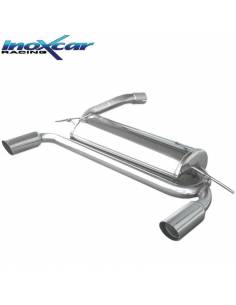 Silencieux échappement Inox sortie D+G racing 80mm Ford Focus MK2 ST 225