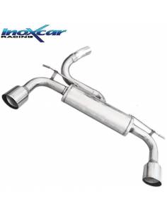 Silencieux échappement Inox sortie D+G racing 114mm Ford Focus MK2 RS 350cv