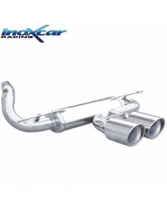 Silencieux échappement Inox 2 sorties X-Race 110mm Ford Focus MK3 TDCi ST3