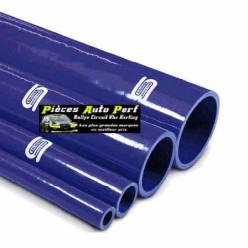 Durite droite silicone renforcé Bleu Longueur 1 mètre Diamètre 89mm
