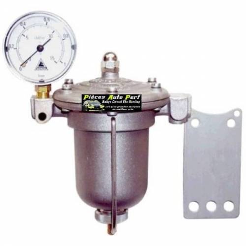 Régulateur de pression d'essence Réglable pour Moteur à Carburateur KING FK85 Raccord lisse