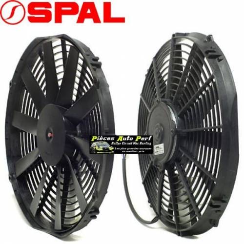 Ventilateur SPAL Motorsport 310 Mm Aspiration 1670 M³/h – 12V – Refroidissement Moteur Turbo VR6 G60