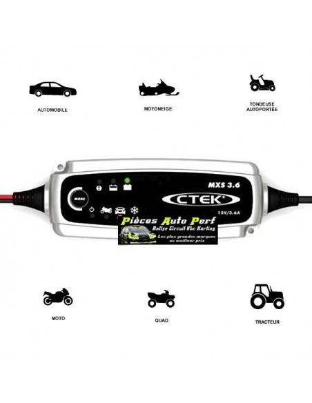 Chargeur de batterie Automatique étanche CTEK XS 3600