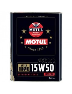 Huile moteur MOTUL Classic 15w50 Bidon 2 Litres
