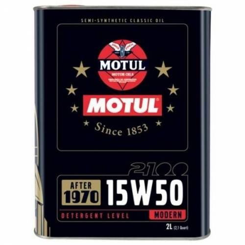 Huile moteur MOTUL Classic 15w50 Bidon 2 Litres
