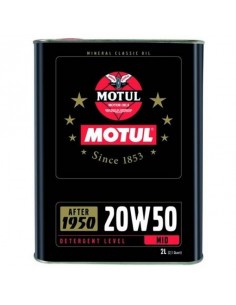 Huile moteur MOTUL Classic 20w50 Bidon 2 Litres