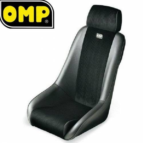 Siège baquet Tubulaire OMP Classic Simili-cuir Noir