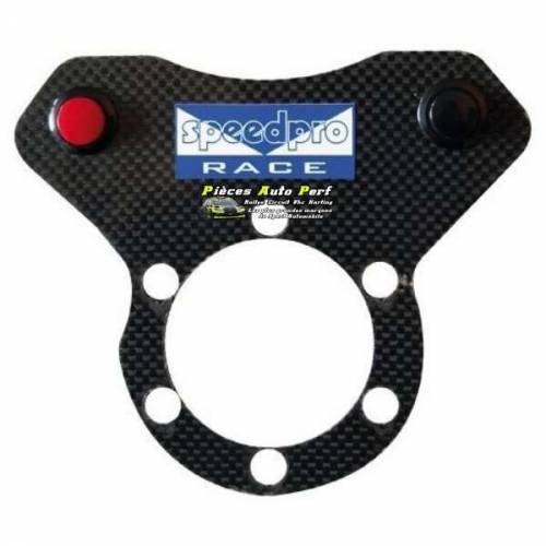 Platine pour volant Carbone 2 Boutons