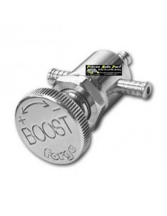 Robinet de réglage de Pression de Turbo Alu poli Habitacle