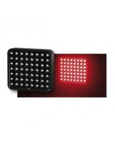 Feux de pluie FIA 56 Leds Carré