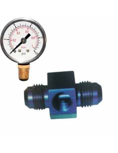 Adaptateur pour manomètre de pression d'essence Raccords Dash 6