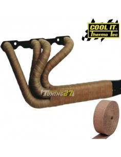 Ruban isolant Cuivre pour Collecteur/Echappement Largeur 5cm Longueur 15m