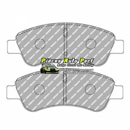 Plaquettes de freins Avant FERODO Racing pour CITROEN C2 1l6 16v VTS