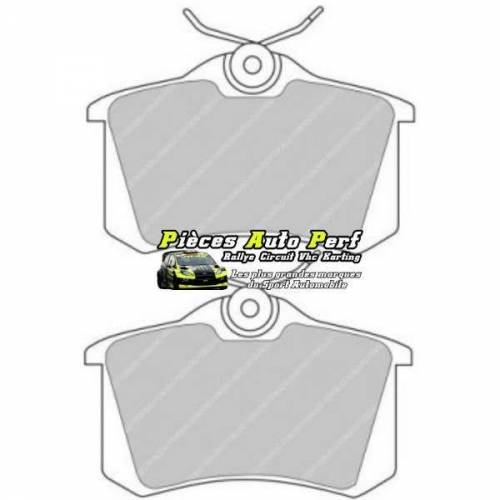 Plaquettes de freins Arrière FERODO Racing pour CITROEN C2 Challenge
