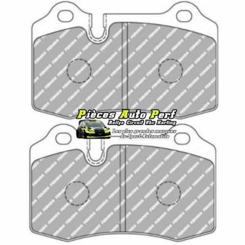 Plaquettes de freins Avant FERODO Racing pour CITROEN C2 R2 Max Asphalte