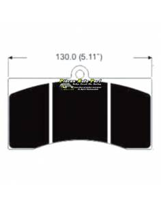 Plaquettes de freins RACING pour Etriers AP Racing CP3714 D54