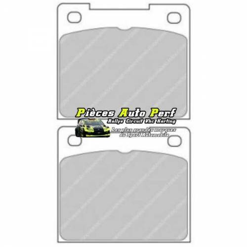 Plaquettes de freins RACING pour Etriers ALCON Type R