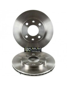 2 Disques de freins Arrière groupe N Traités 280x10mm BMW E36 320i