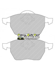 Plaquettes de freins Avant FERODO Racing pour VW Golf 4 1l9 TDi 130/150