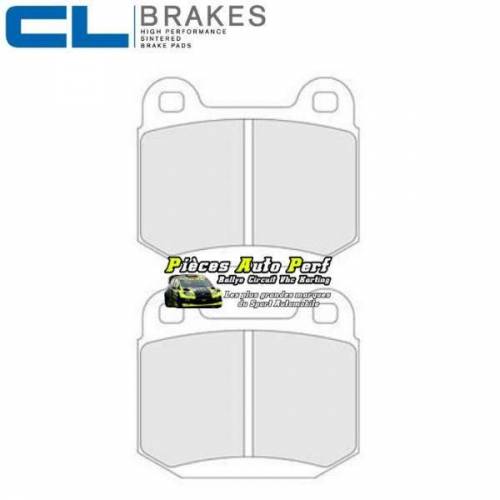 Plaquettes de freins Arrière CL Brakes pour OPEL Calibra 2l0 tous modèles