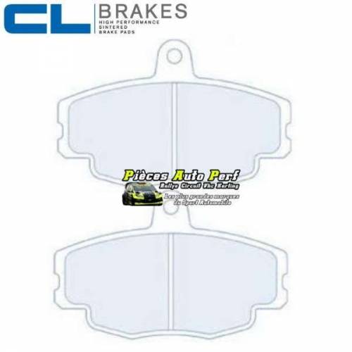 Plaquettes de freins Avant CL Brakes pour Renault Clio 2l0 williams