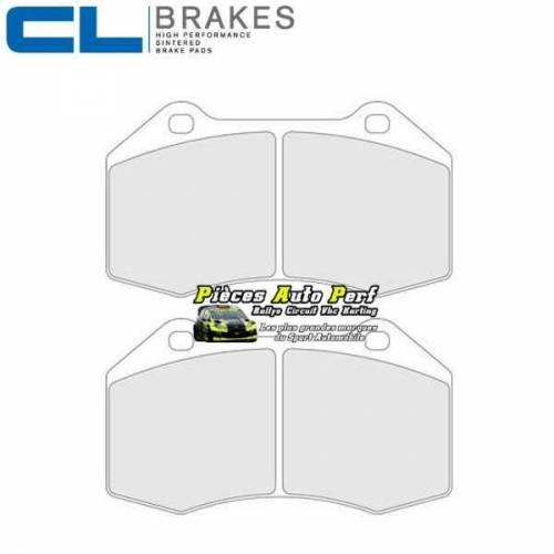 Plaquettes de freins Avant CL Brakes pour RENAULT Clio 3 RS