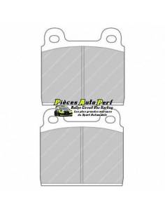 Plaquettes de freins Avant CL Brakes pour SIMCA 1000 Rallye 2