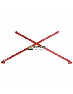 Barre anti-rapprochement inférieur avant OMP Peugeot 207 1.6 GTi Turbo