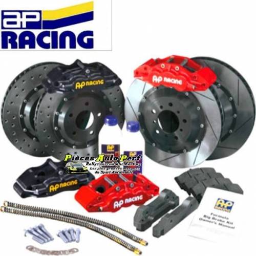 Kit gros freins Avant AP Racing Etriers 6 pistons Disques 330x28mm Vw Golf 5 GTi