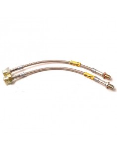 2 Flexibles de freins Arrière  renforcées type Aviation VW Golf 2 avec tambours