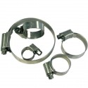 Collier Inox spécial durites Diamètre 70mm à 90mm