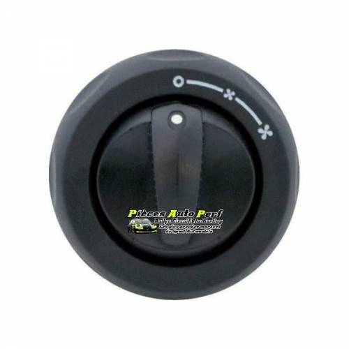 Interrupteur rotatif 2 vitesses pour ventilateur de chauffage