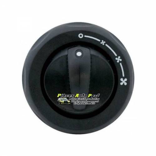 Interrupteur rotatif 3 vitesses pour ventilateur de chauffage