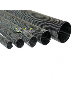 Gaine de ventilation néoprène 130° Couleur Noir Diamètre 76mm