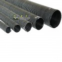 Gaine de ventilation néoprène 130° Couleur Noir Diamètre 76mm