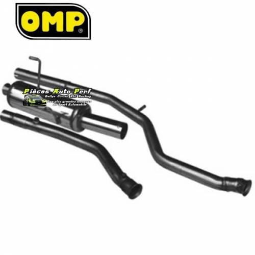 Ligne d'échappement Groupe A Inox PEUGEOT 206 2l0 16v GTi