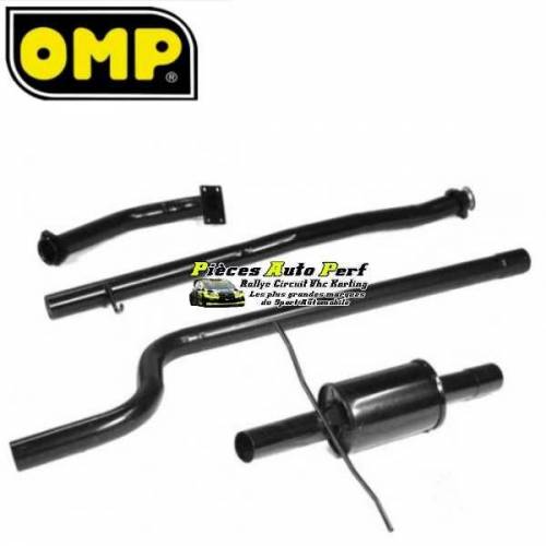 Ligne d'échappement Groupe N Acier Mazda 323 Turbo GTX 4wd