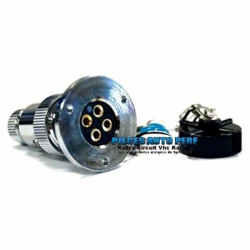 Connection électrique étanche 4 poles 12v/24v