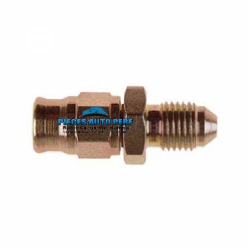 Raccord male droit convexe Filetage 10x125 pour durite Dash 3