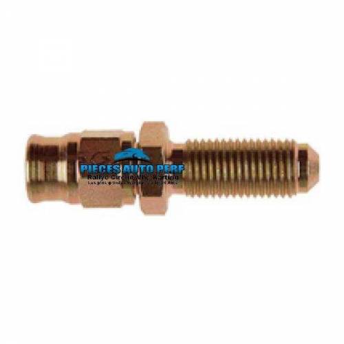 Raccord male droit convexe long Filetage 10x125 pour durite Dash 3