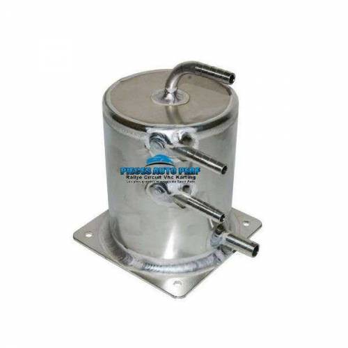 Réservoir tampon alu 1 litre sorties lisses 10mm