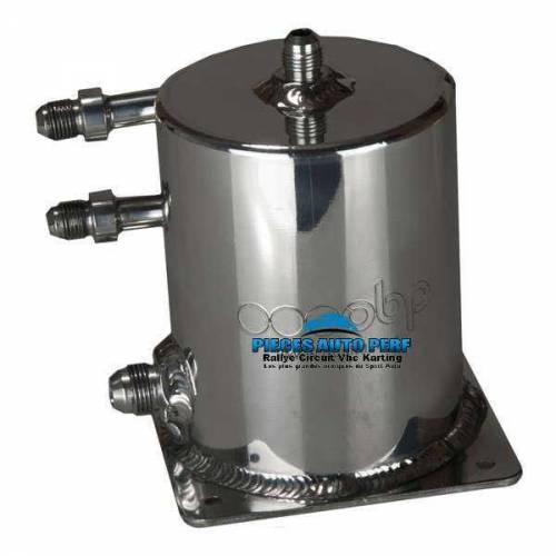 Réservoir tampon alu 1 litre sorties Jic 6/Jic 8