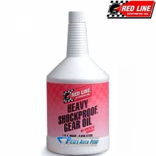 Huile pour Boite de vitesse RED LINE Heavy Shockroof 75w250 Bidon 1Litre