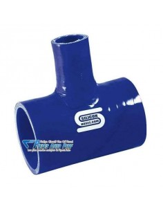 Durite T silicone renforcé Bleu Diamètre 45mm