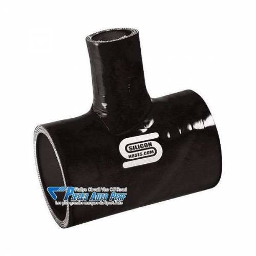 Durite T silicone renforcé Noir Diamètre 45mm