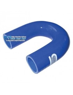 Durite Coude 180° silicone renforcé Bleu Diamètre 32mm